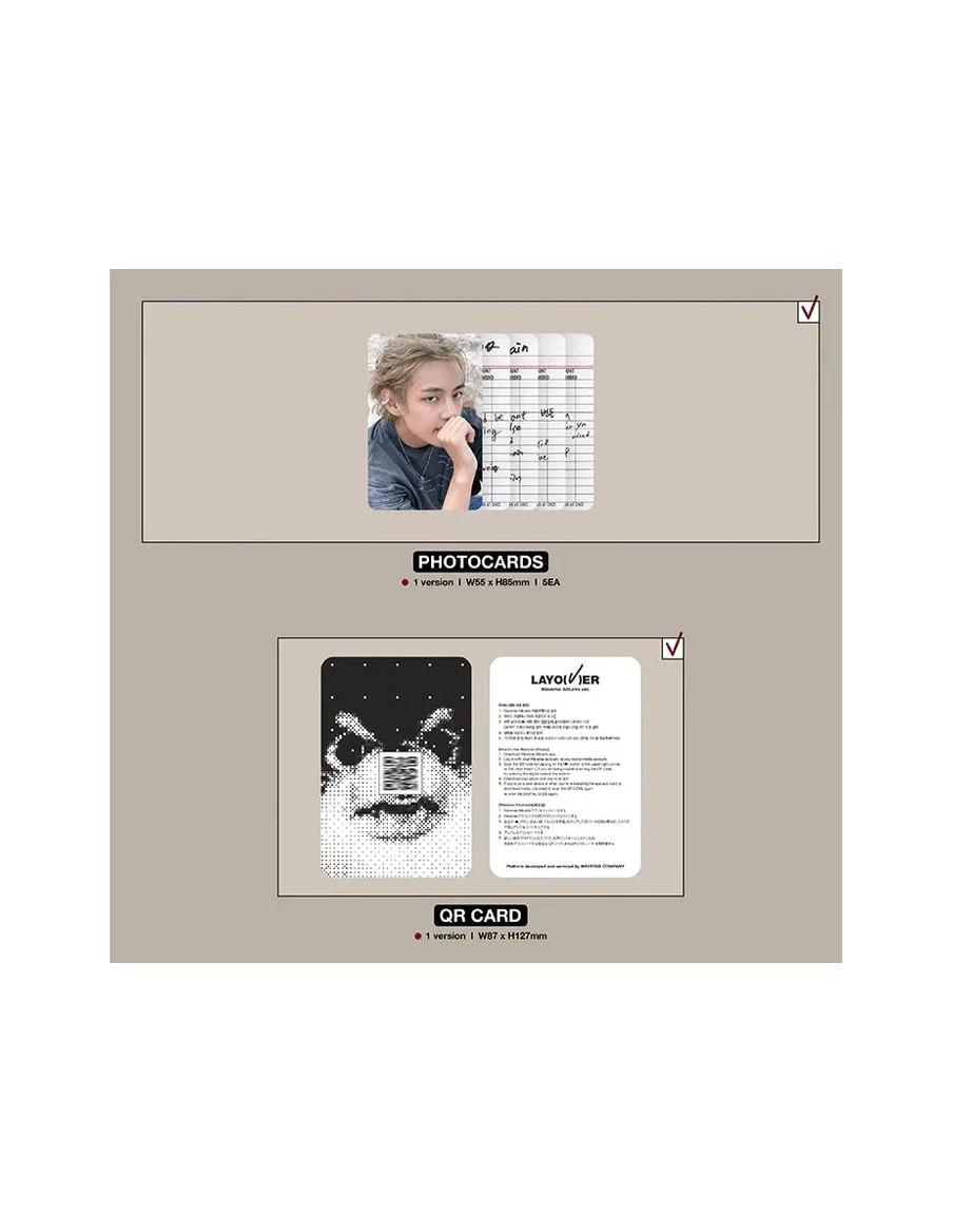 BTS - V - Layover (1st Solo Album) (Weverse version)  - BTS - V - Layover (1st Solo Album) (Weverse version)