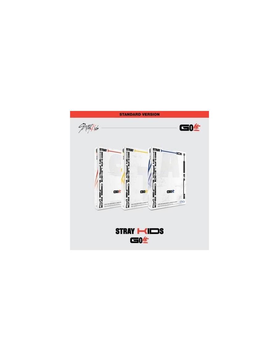 STRAY KIDS - GO: 生 (Standard Edition)  - 

Contenido:
- Fotolibro (distinto en cada versión)
- CD-R (distinto en cada versión)
-