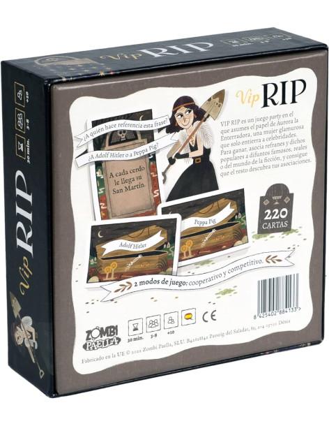 Vip Rip. Juego de Mesa (Español)  - Aurora the Gravedigger es una mujer glamorosa que solo entierra celebridades. ¡Ayúdala a dec 2