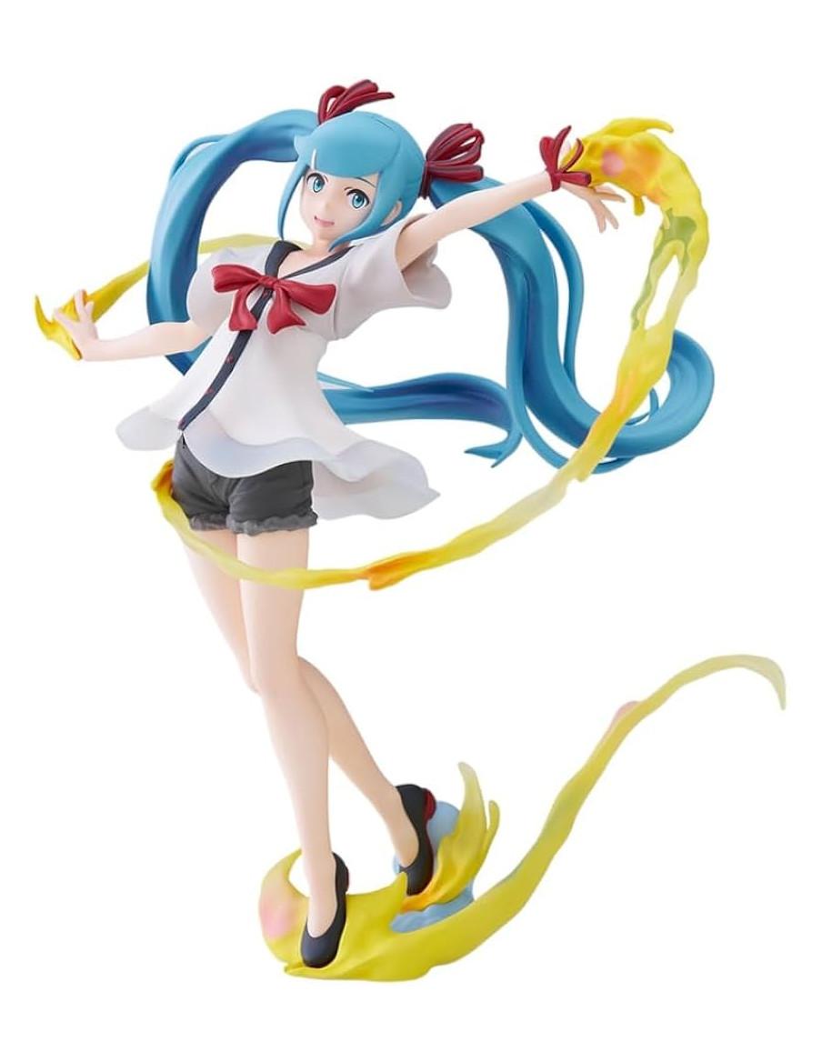 Figura Hatsune Miku: Proyect Dive Mega 39's Estatua Luminastra PVC. Figurizm  - 
