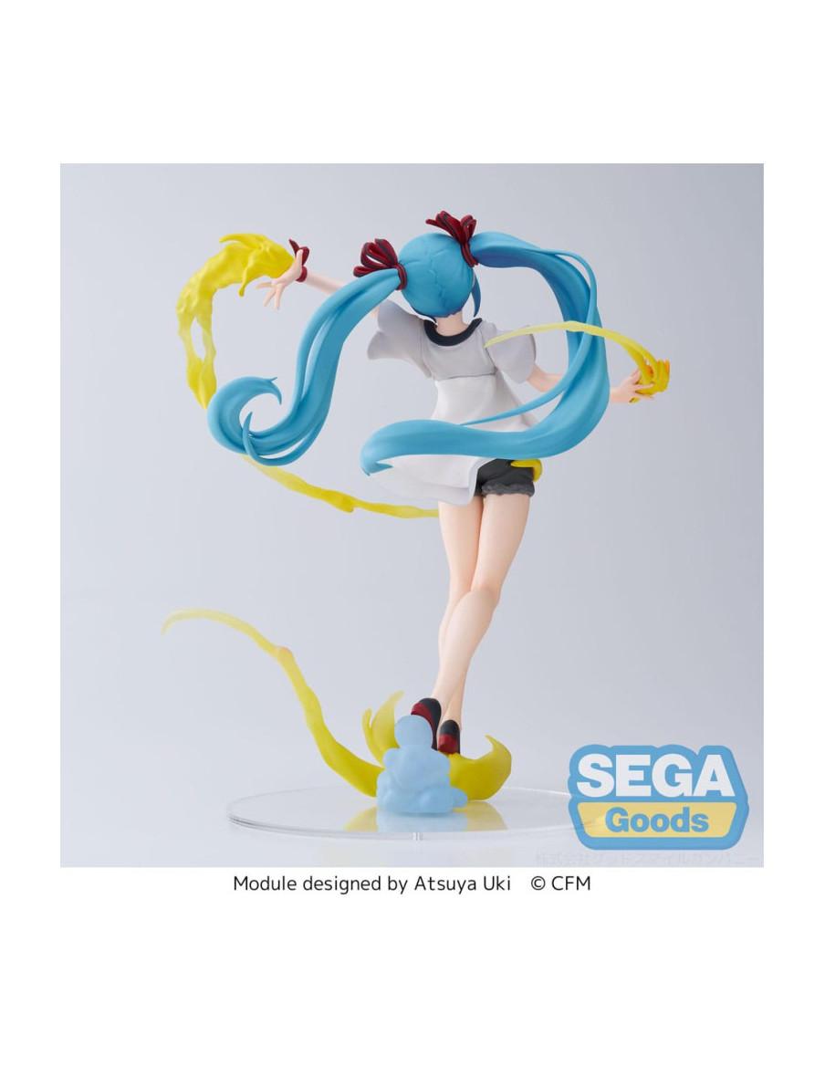 Figura Hatsune Miku: Proyect Dive Mega 39's Estatua Luminastra PVC. Figurizm  - 