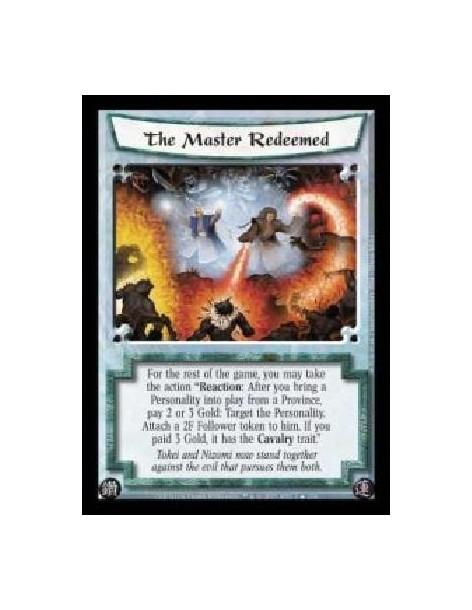 The Master Redeemed FOIL (Español)  - For the rest of the game, you may take the action ?Reaction: After you bring a Personality