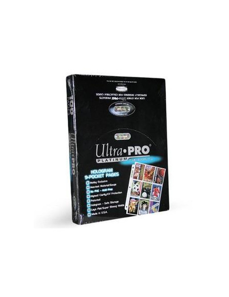 Ultra Pro Platinum 9-Pocket Pages (100)  - 