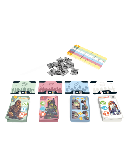 Bounty Hunter. A Board Game Star Wars  - ¡Conviértete en el mejor cazarrecompensas de la galaxia!