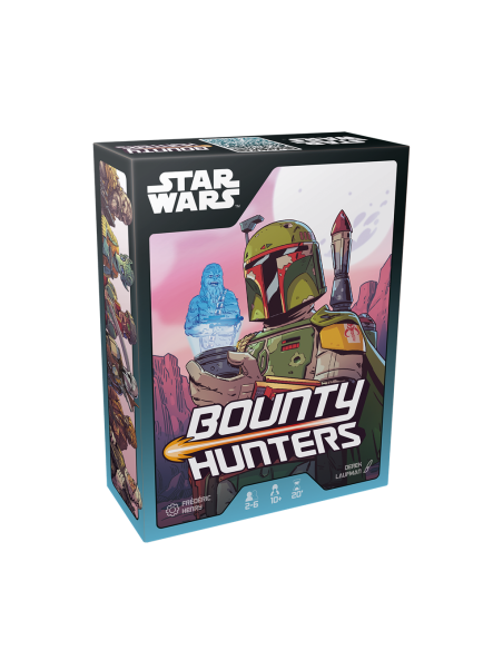 Bounty Hunter. A Board Game Star Wars  - ¡Conviértete en el mejor cazarrecompensas de la galaxia!