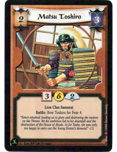 Matsu Toshiro  - Lion Clan Samurai Battle: Bow Toshiro for Fear 4.