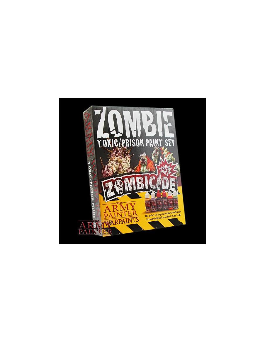 Zombicide. Zombie Toxic/Prison Paint Set  - Zombicide. Zombie Toxic/Prison Paint Set