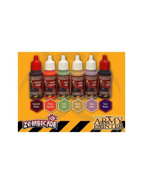 Zombicide. Zombie Toxic/Prison Paint Set  - Zombicide. Zombie Toxic/Prison Paint Set 2