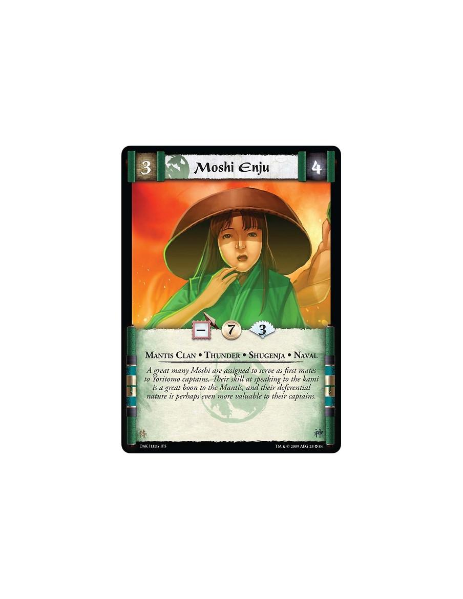 Moshi Enju  - Mantis Clan • Thunder • Shugenja • Naval