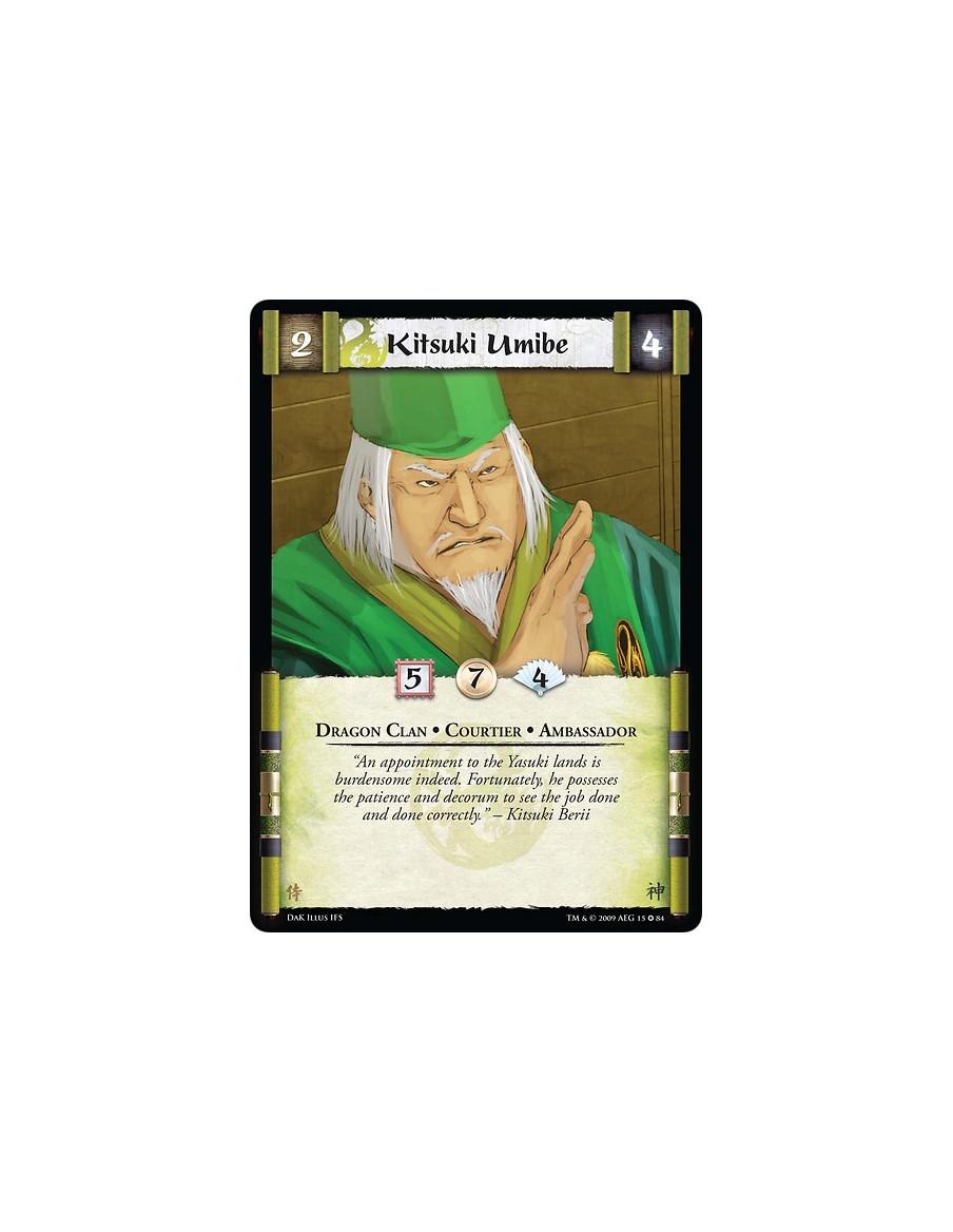 Kitsuki Umibe  - Dragon Clan • Courtier • Ambassador