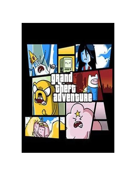 Camiseta Grand Theft Adventure  - 