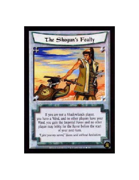 The Shogun's Fealty (Español)  - If you are not a Shadowlands player, you have a Wind, and no other players have your Wind, you 