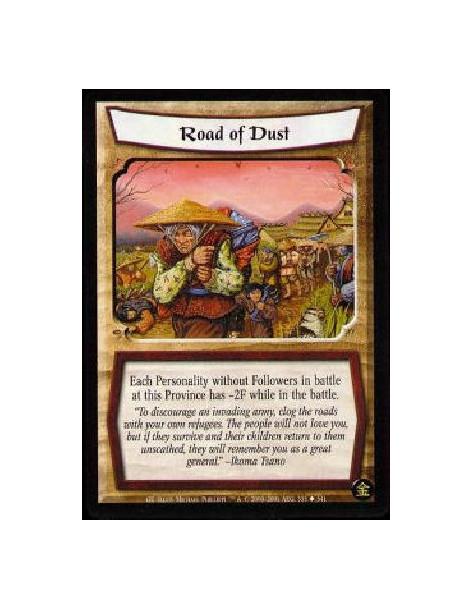 Road of Dust (Español)  - Singular Personalities without Followers have -2F while at this Province.