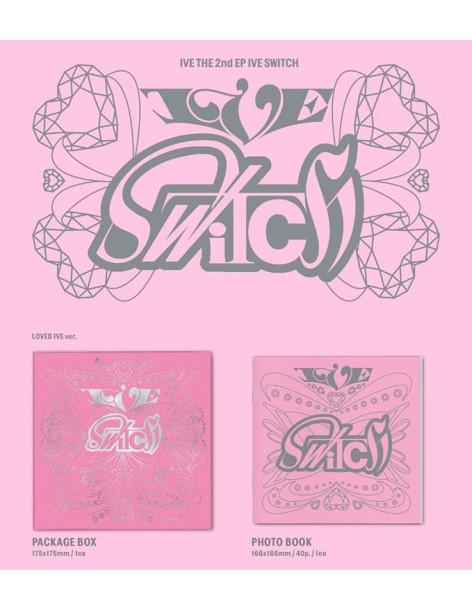 IVE - IVE SWITCH (2nd Mini Album)  - IVE - IVE SWITCH (2nd Mini Album)
4 versiones:
ON (blanco); OFF (negro); SPIN OFF (azul); L 2