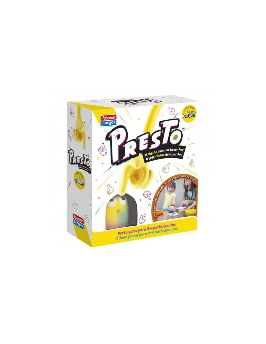 Presto. Juego de Mesa  - Presto es un juego de tablero lleno de retos para hacer con tu familia o amigos. Tiene como tablero de 