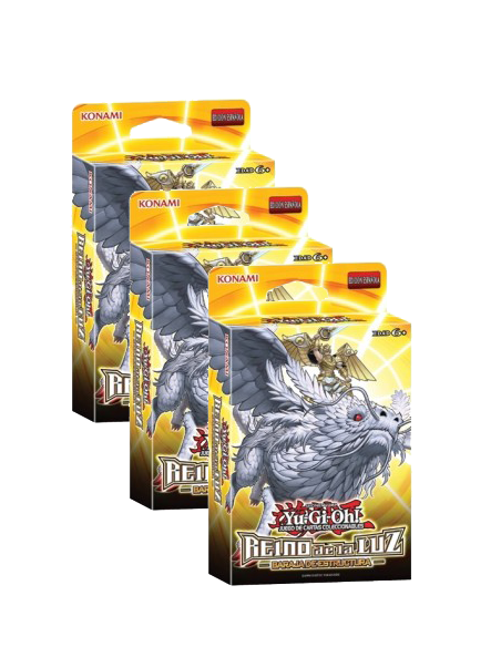 Realm of Light Structure Deck x3 (Spanish)  - 