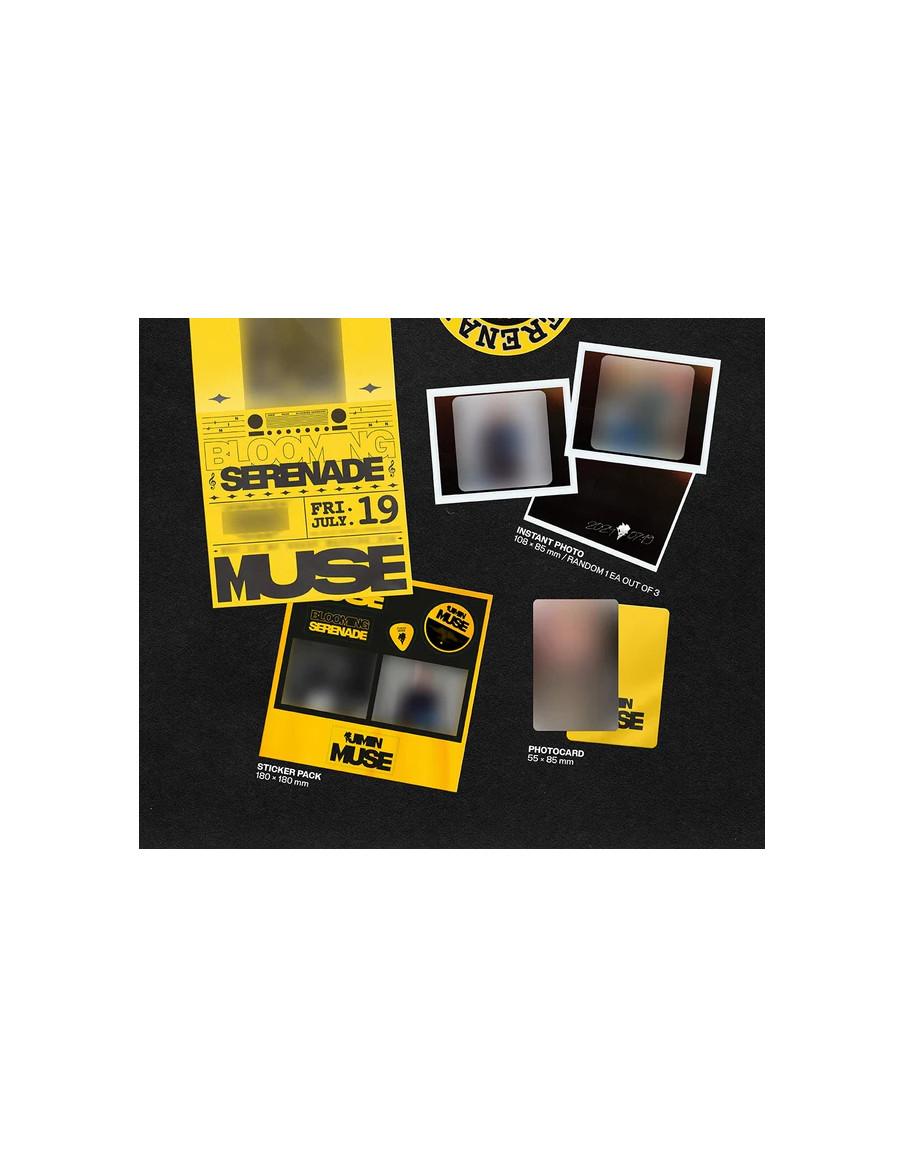 BTS - JIMIN - Muse (2nd Solo Album)  - 
BTS - JIMIN - Muse (2nd Solo Album)
Versiones: Blooming (Verde) y Serenade (Amarilla)

