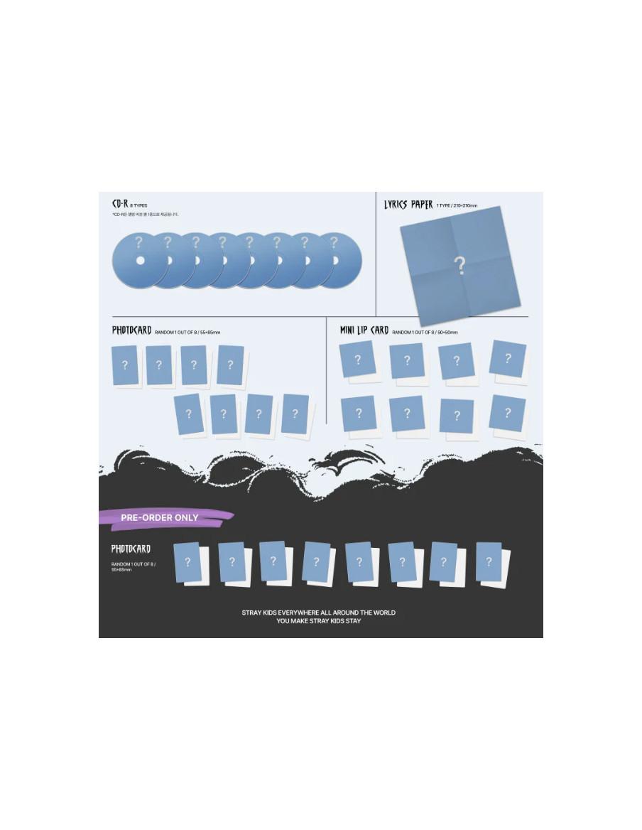 STRAY KIDS - ATE (9th Mini Album)  Accordion Ver.  -  STRAY KIDS - ATE (9th Mini Album)  Accordion Ver.Versiones: Bang Chan, Lee
