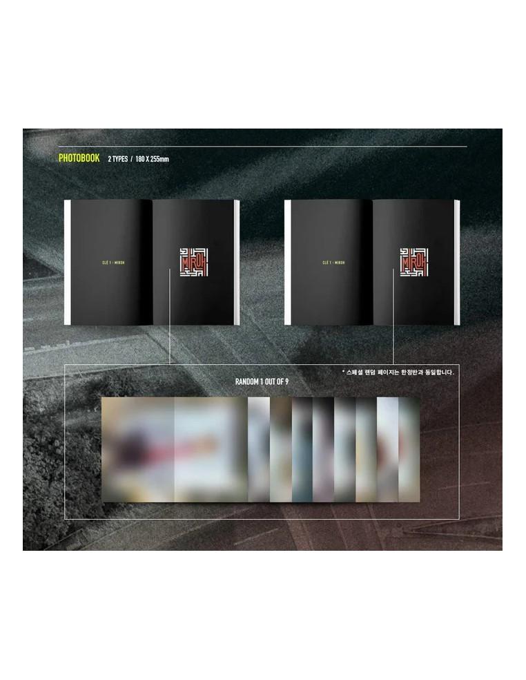 STRAY KIDS - CLÉ 1: MIROH  - Contenido:-CD-Libreto fotográfico-3 Photocard con QRLista de canciones:
01. you
02. i am you
03. my