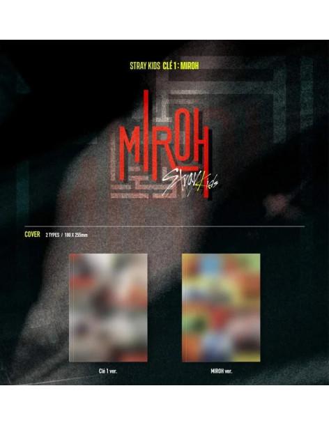 STRAY KIDS - CLÉ 1: MIROH  - Contenido:-CD-Libreto fotográfico-3 Photocard con QRLista de canciones:
01. you
02. i am you
03. my 2