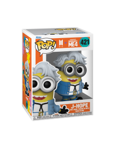 RESERVA Funko Pop Rocks Minion J-Hope. Minions x BTS  - Este producto es una RESERVA, y se servirá en la fecha de salida: 27/09/