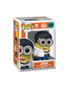 Funko Pop Rocks Minion Jimin. Minions x BTS  - 