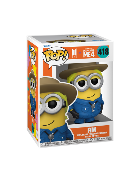 Funko Pop Rocks Minion RM. Minions x BTS  - 