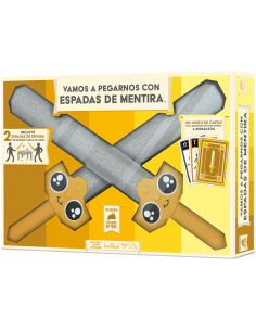 Vamos a Pegarnos con Espadas de Mentira. Juego de mesa  - Vamos a luchar a ESPADAZO LIMPIO

Vamos a pegarnos con espadas de ment
