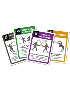 Vamos a Pegarnos con Espadas de Mentira. Juego de mesa  - Vamos a luchar a ESPADAZO LIMPIO

Vamos a pegarnos con espadas de ment 2