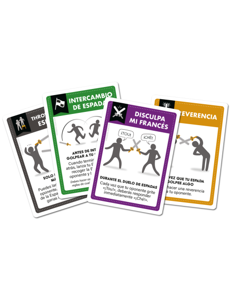 Vamos a Pegarnos con Espadas de Mentira. Juego de mesa  - 