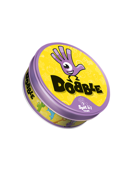 Dobble  - 




Dobble un juego con más de 50 símbolos, 55 cartas, con uno, y solamente un símbolo idéntico entre cada carta. ¿Se