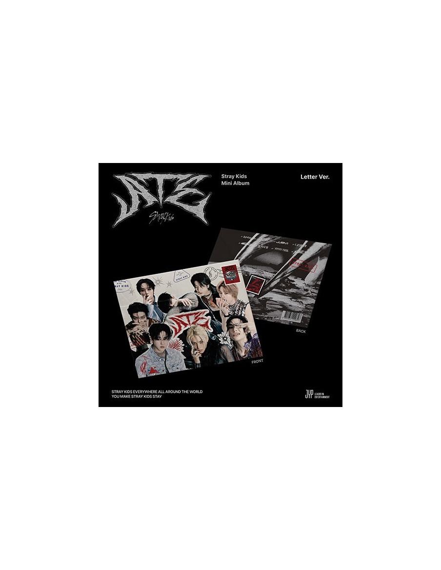 STRAY KIDS - ATE (9th Mini Album) Letter Ver.  -  STRAY KIDS - ATE (9th Mini Album) Letter Ver.
El grupo Stray Kids: Bang Chan, 