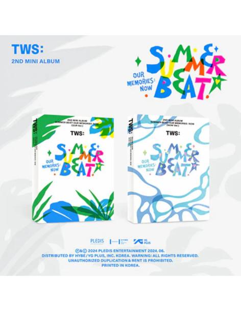 TWS - Summer Beat! (2nd Mini Album)  - Contenido:
Bolsa con zip : 23 x 16 cm
Libro fotográfico: 14 x 20 x 7 cm / 116 páginas
Col 2