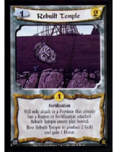 Rebuilt Temple  - FortificationWill only attach to a Province that already has a Region or Fortification attached. Rebuilt Templ