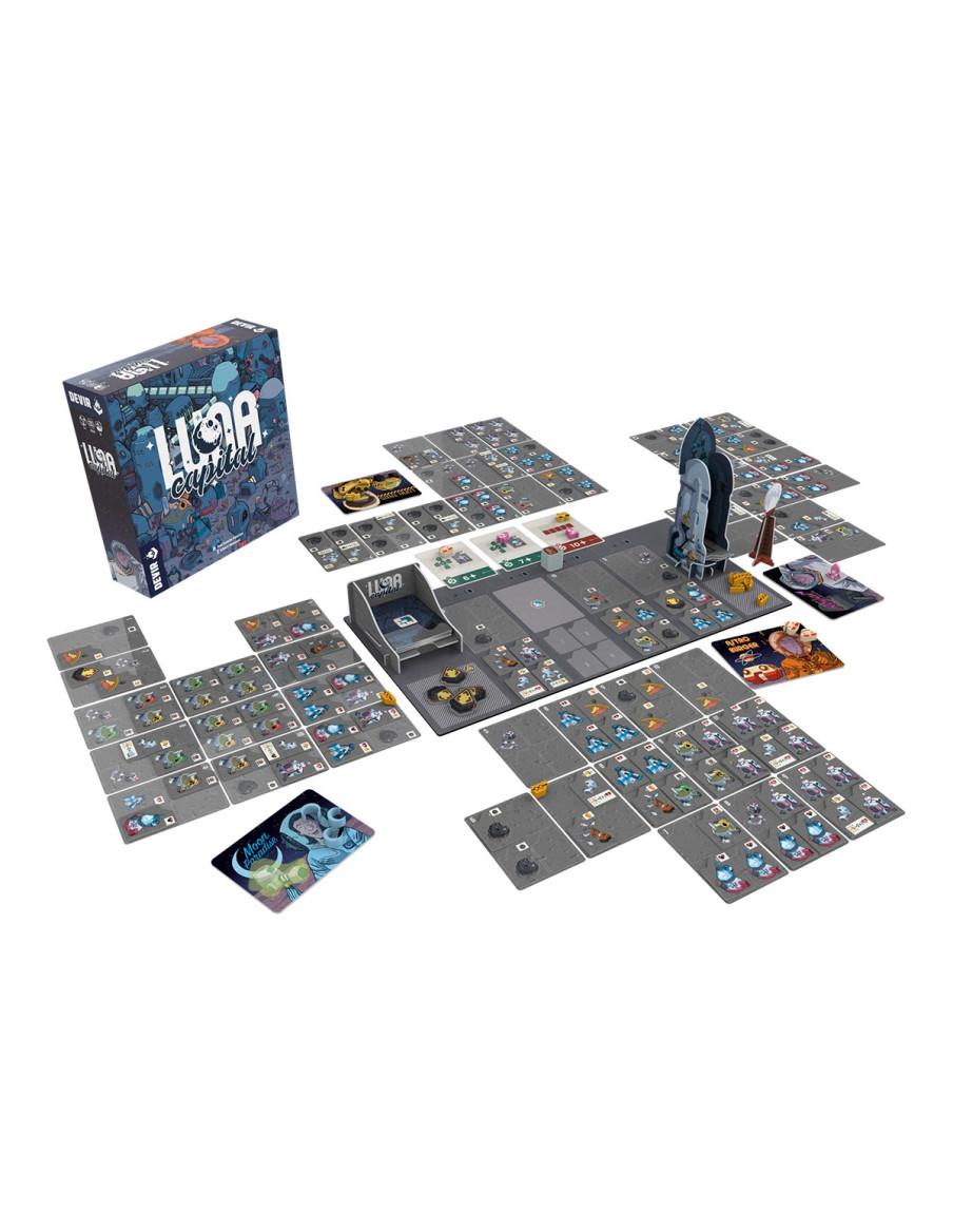 Luna Capital  - ¡Bienvenidos a la luna! Estamos a finales de los años 70 del siglo XX, y la vida fuera de la tierra ya no es cos