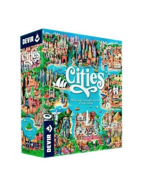 Cities. Juego de mesa. (Español)  - El Ayuntamiento te ha encargado el plan urbanístico para renovar todo un barrio de la ciudad