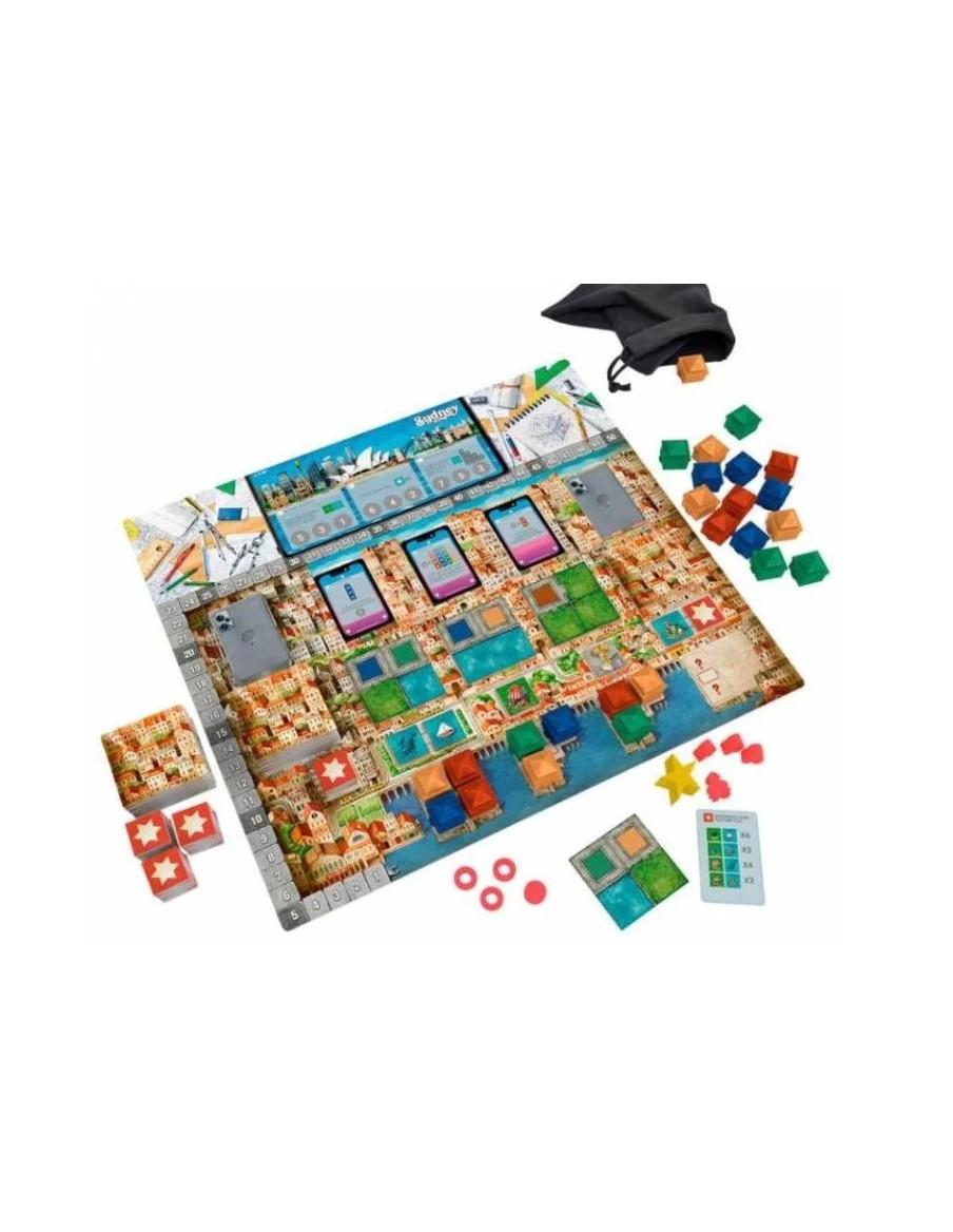 Cities. Juego de mesa. (Español)  - El Ayuntamiento te ha encargado el plan urbanístico para renovar todo un barrio de la ciudad