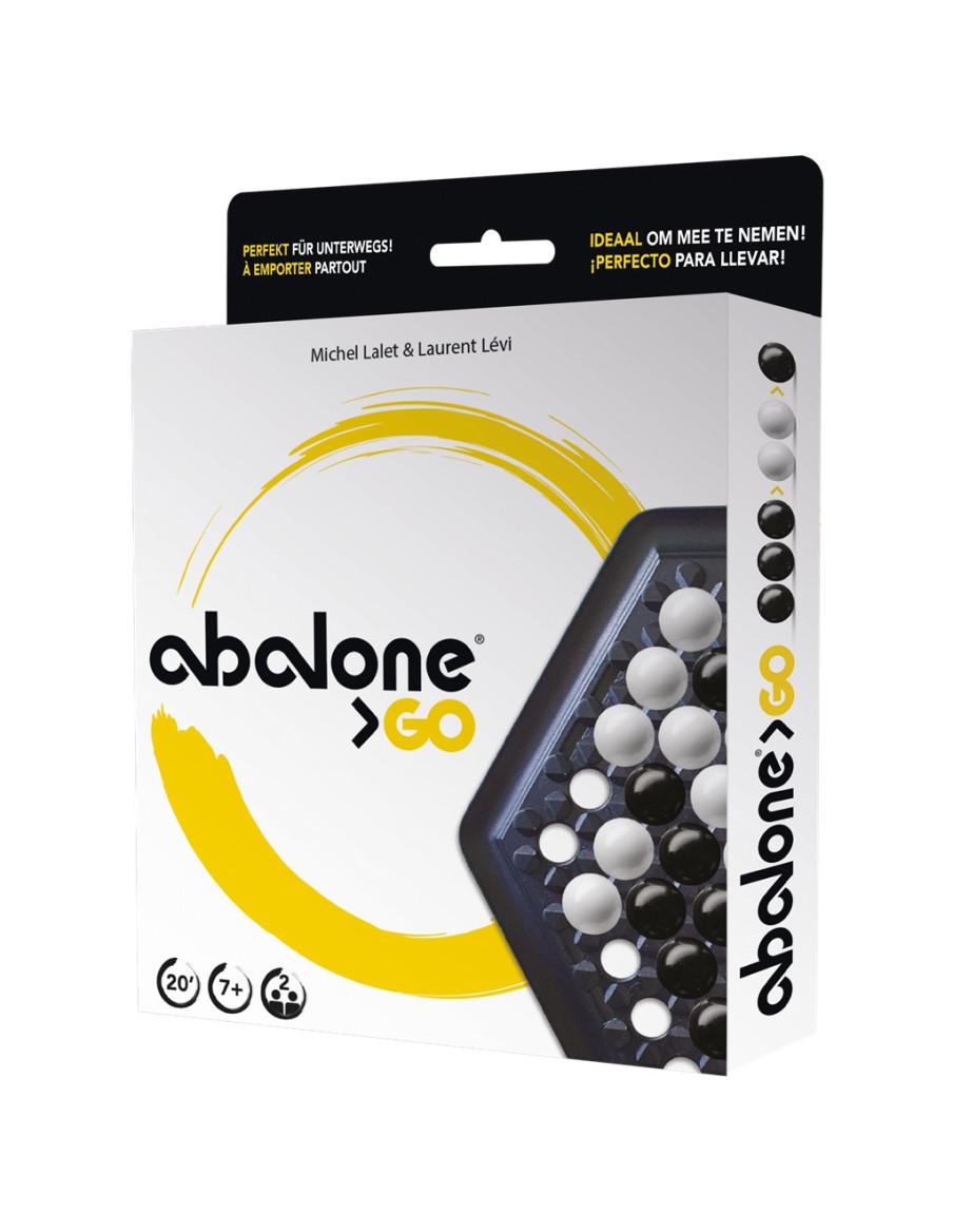 Abalone Go  - Observa, planifica y… ¡sopesa tus opciones con cada movimiento!

Dos bandos se enfrentan en un tablero hexagonal c