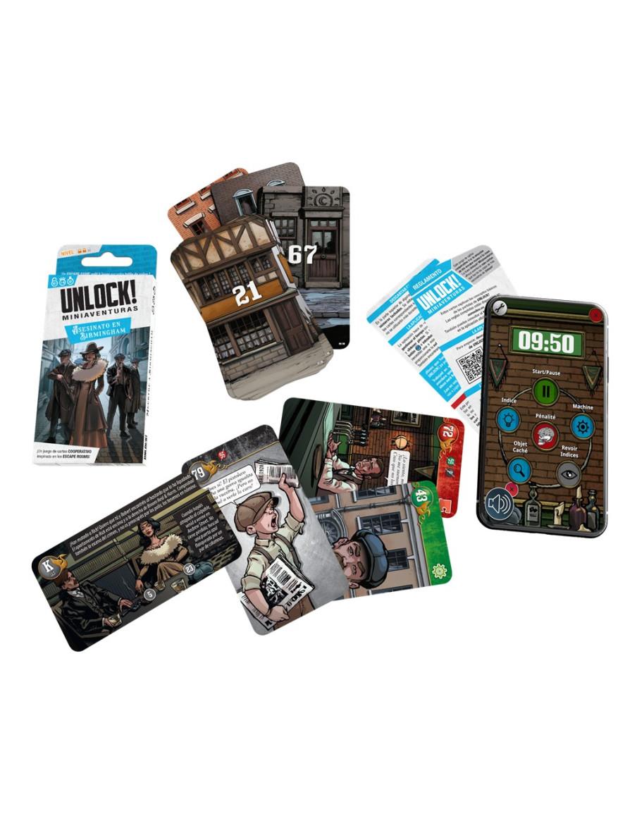 Unlock! Miniaventuras Asesinato en Birmingham  - Unlock! Miniaventuras Asesinato en Birmingham
