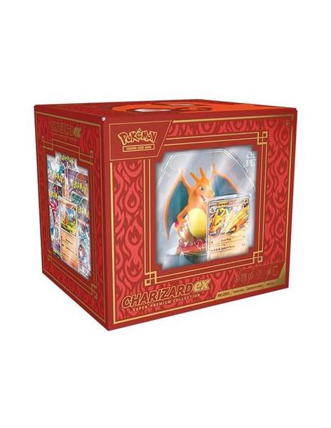 Charizard ex Super-Premium Collection (Inglés)  - Charizard Guards Your Favorite Card!
With explosive attacks and huge HP, Chari