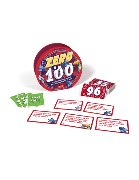 De Zero a 100. Juego de Mesa  - Un juego de cultura general para los que no tienen ni idea. Un juego cuasi inteligente.

¡Intent