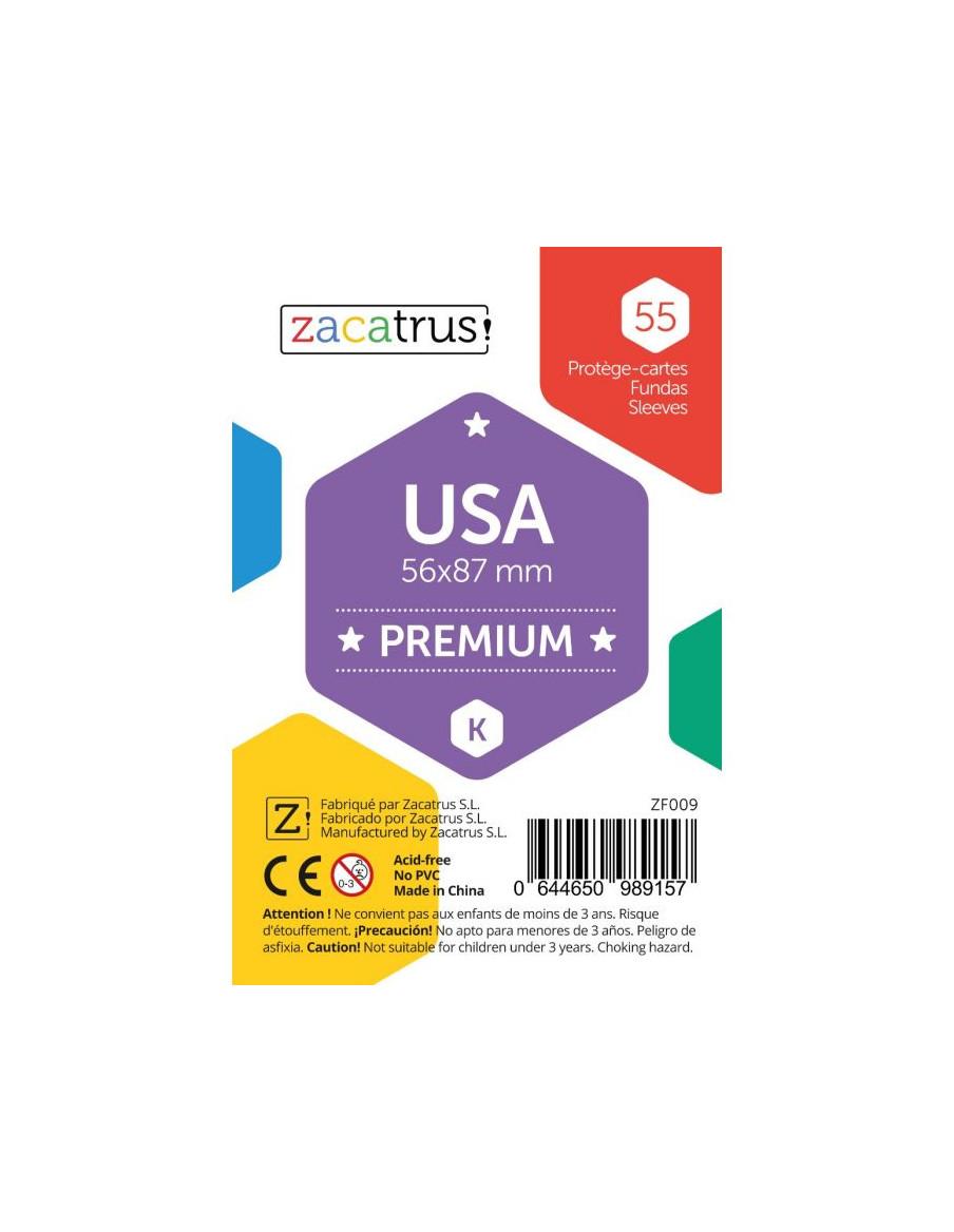 Fundas Zacatrus USA Premium (56x87mm) (55)  - 