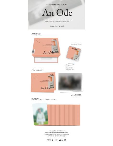 SEVENTEEN - VOL.3 (An Ode) Kit Version  - SEVENTEEN - VOL.3 (An Ode) Kit Version 2
