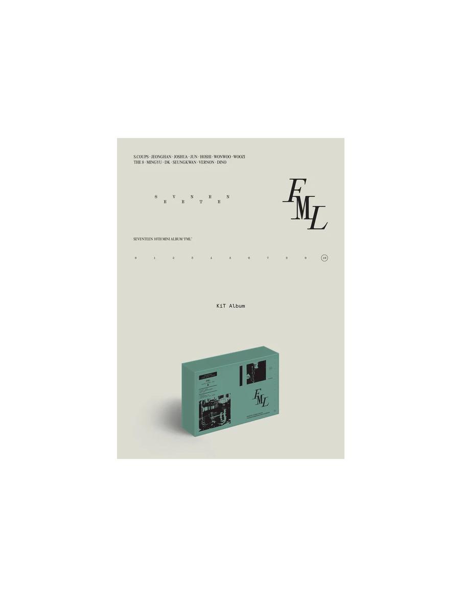 SEVENTEEN - FML (10th Mini Album) Kit Version  - 
SEVENTEEN - FML (10th Mini Album) Kit Version
 Contenido: 
- Libro fotográfico
