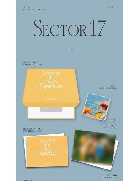 SEVENTEEN - Sector 17 (Album Repackage) Kit Version  - SEVENTEEN - Sector 17 (Album Repackage) Kit Version 2