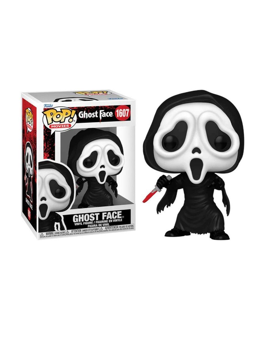 Funko Pop Ghost Face  - Figura de vinilo de aproximadamente 16cm de altura del personaje de terror.