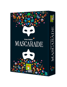 Mascarade  - Mascarade es un juego de engaño de 2 a 13 jugadores, diseñado por el genial Bruno Faidutti.
