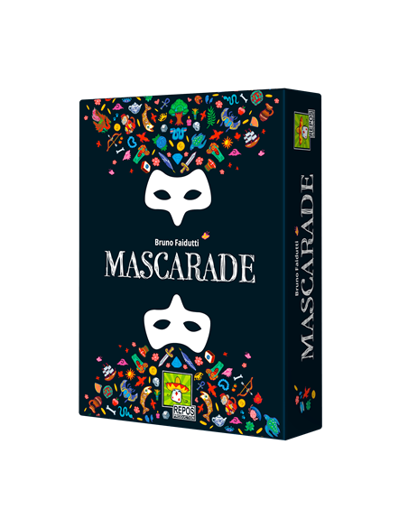 Mascarade  - Mascarade es un juego de engaño de 2 a 13 jugadores, diseñado por el genial Bruno Faidutti.
