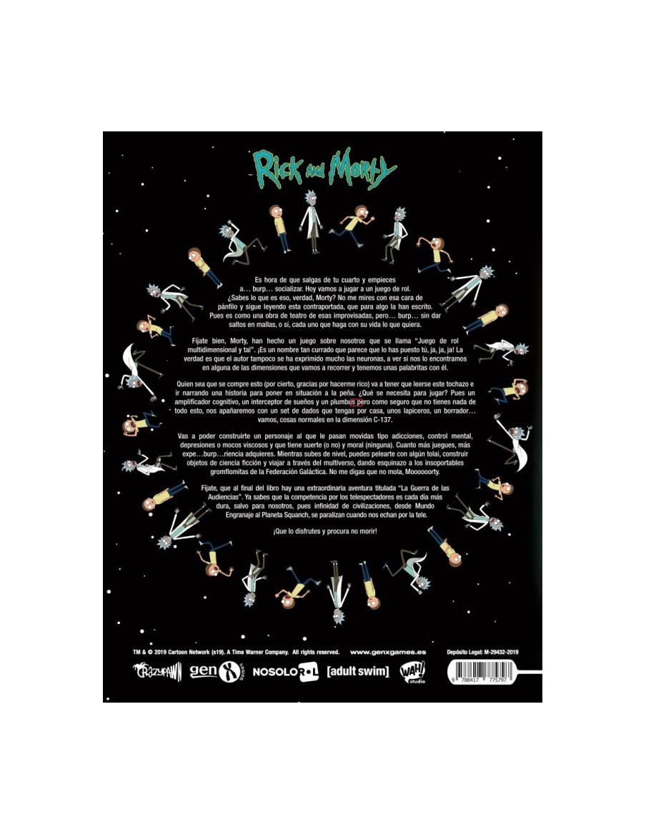 Rick y Morty. Juego de rol multidimensional y tal  - Fíjate bien, Morty, han hecho un juego sobre nosotros que se llama «Juego d