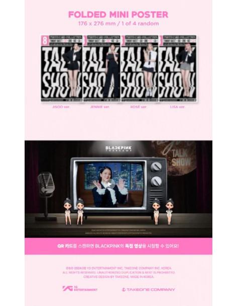 BLACKPINK - THE GAME PHOTOCARD COLLECTION: Talk Show  - Contenido:Mini carpeta para guardar el contenidoTarjeta QRTarjeta cupón8 2